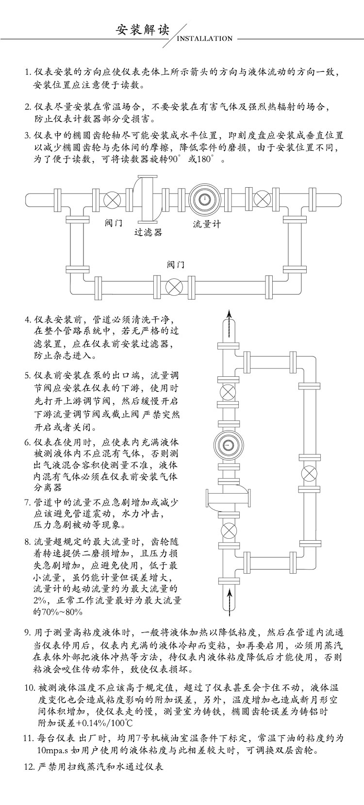 椭圆齿轮流量计5