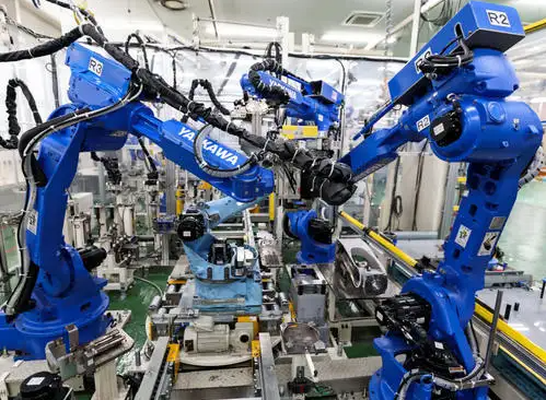 机器人喷涂微小椭圆齿轮流量计应用